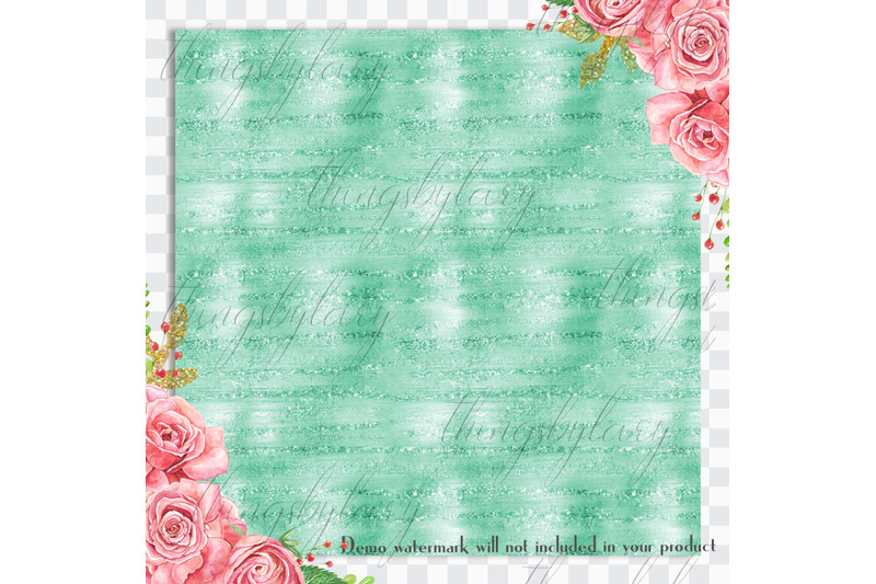 34-mint-glam-digital-papers-sequin-glitter-luxury-background