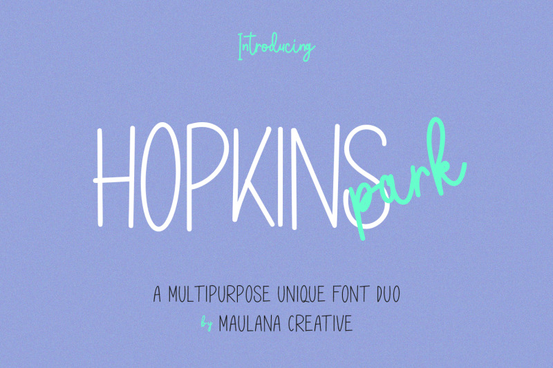 hopkins-park-multipurpose-unique-font-duo