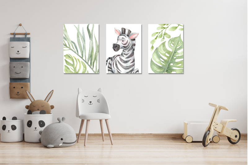 watercolor-safari-animals-and-jungle-element-images