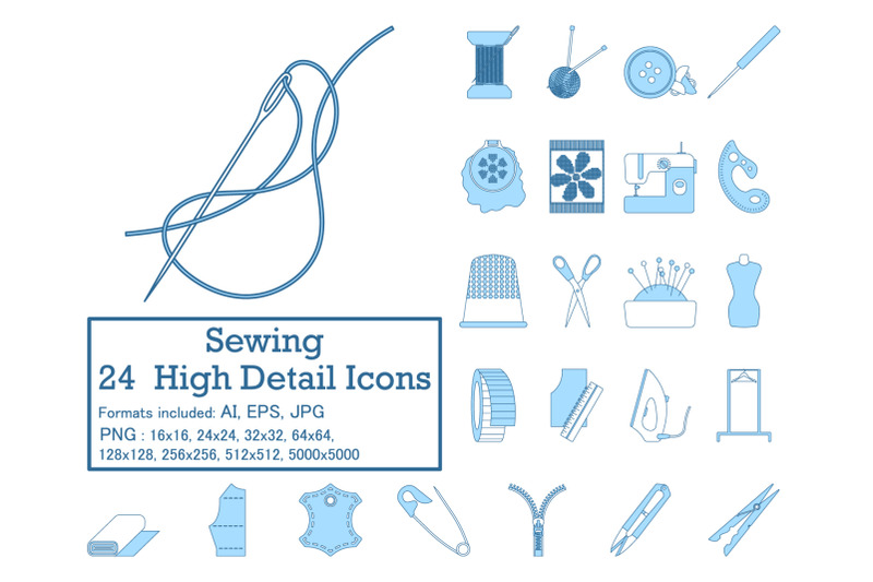 sewing-icon-set