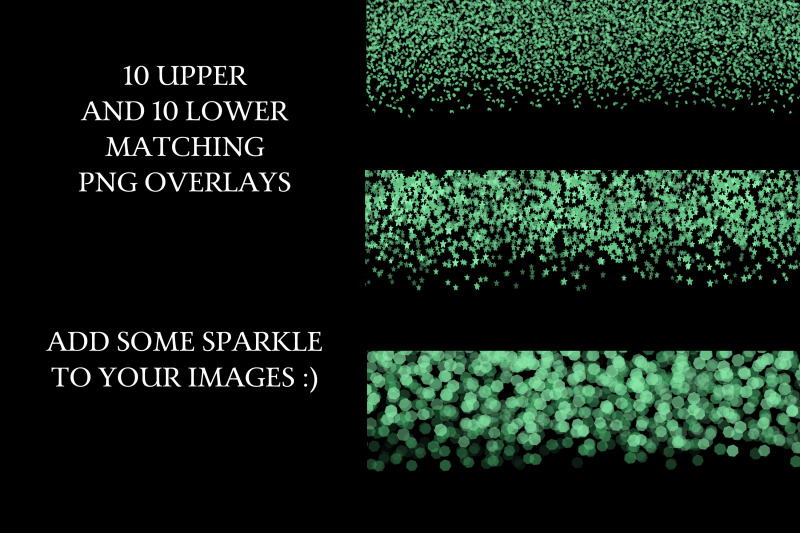 emerald-green-overlays-10-upper-and-10-lower-png-overlays