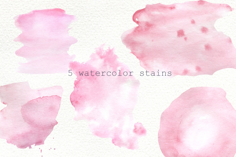 set-of-watercolor-hearts