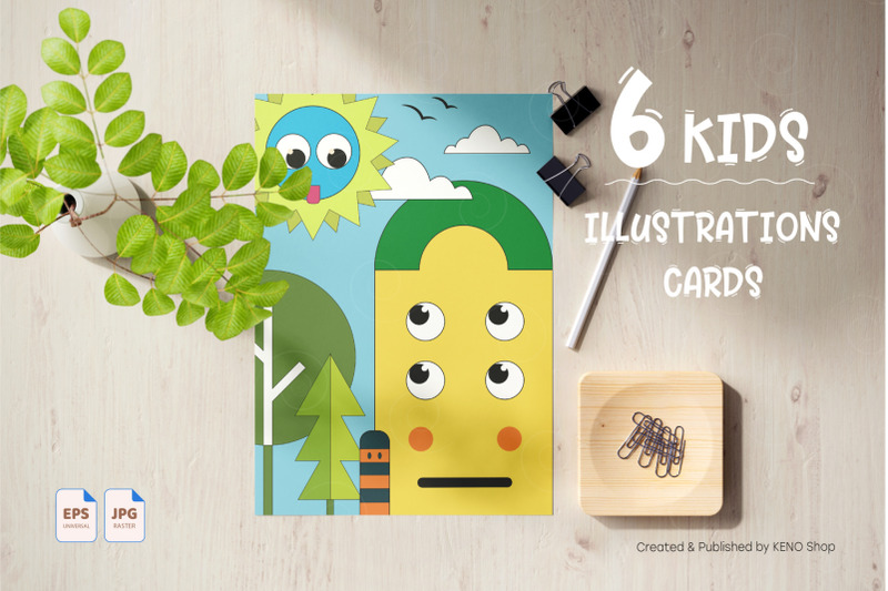 cute-kids-illustration-posters