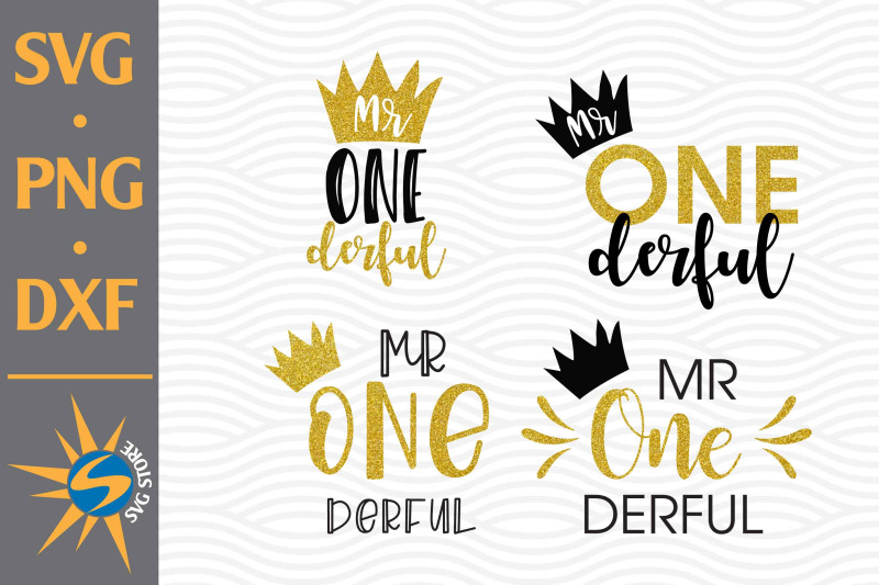 mr-onederful-svg-png-dxf-digital-files-include