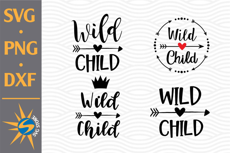 wild-child-svg-png-dxf-digital-files-include