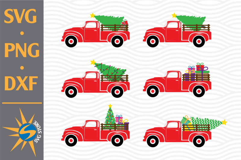christmas-truck-svg-png-dxf-digital-files-include