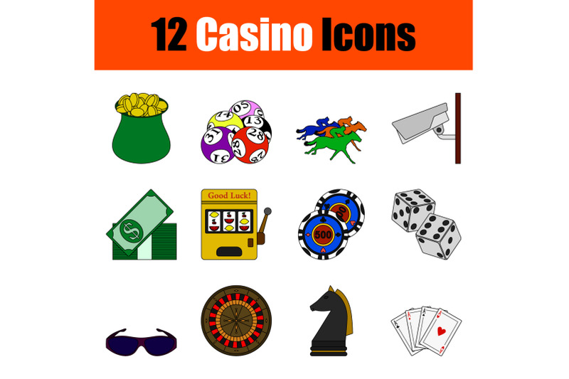 casino-icon-set