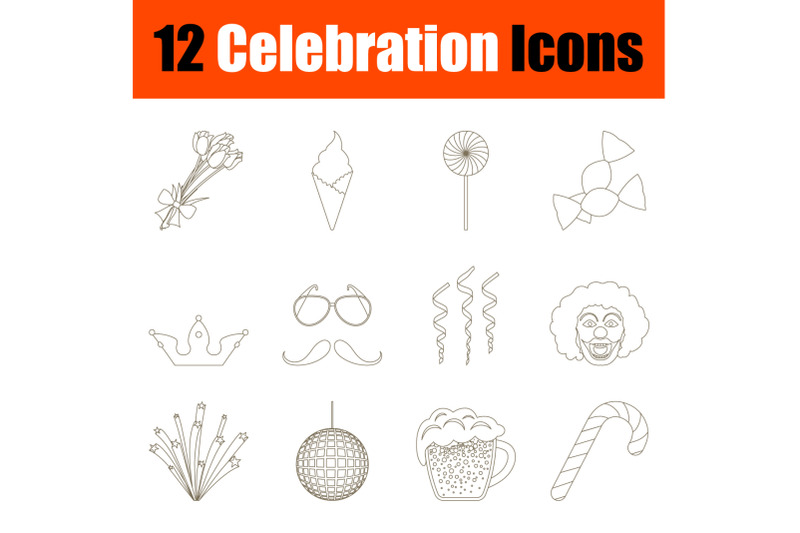 celebration-icon-set