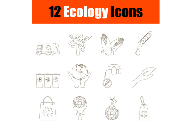 ecology-icon-set