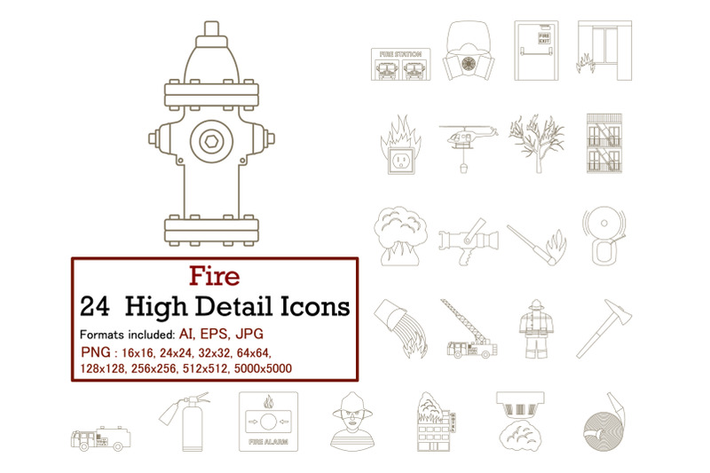 fire-icon-set