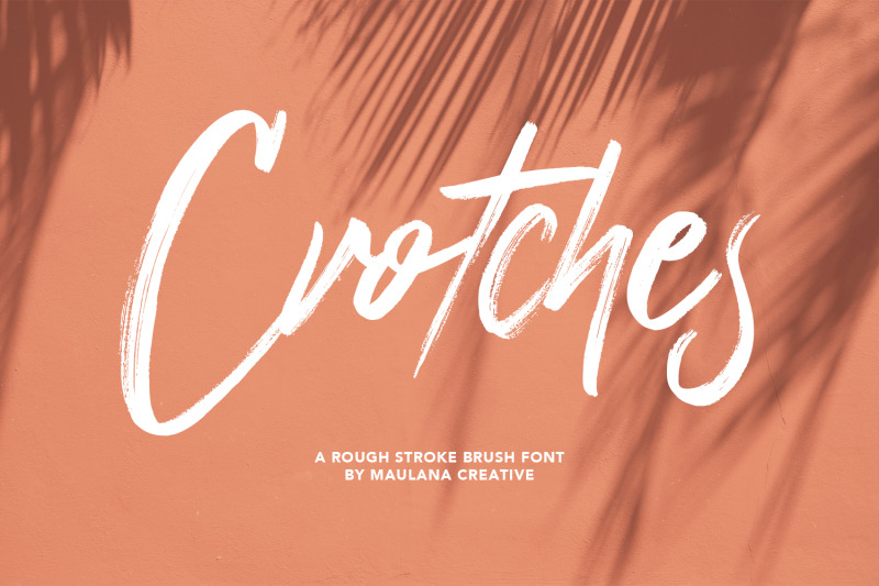 crotches-rough-stroke-brush-font