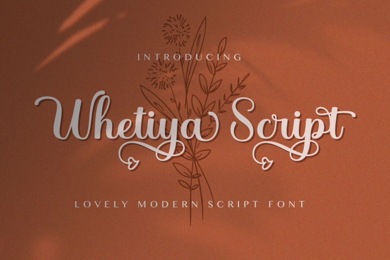 whetiya-love-script-font