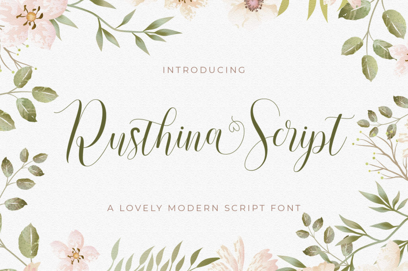 rusthina-love-script-font