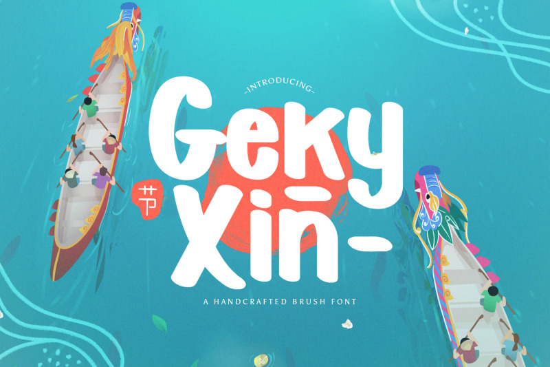geky-xin-playful-display-font