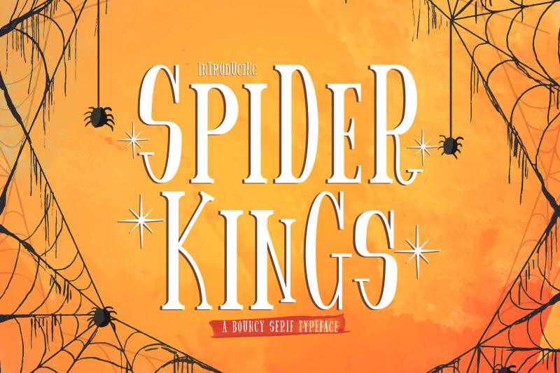 spider-king-beautiful-serif-font