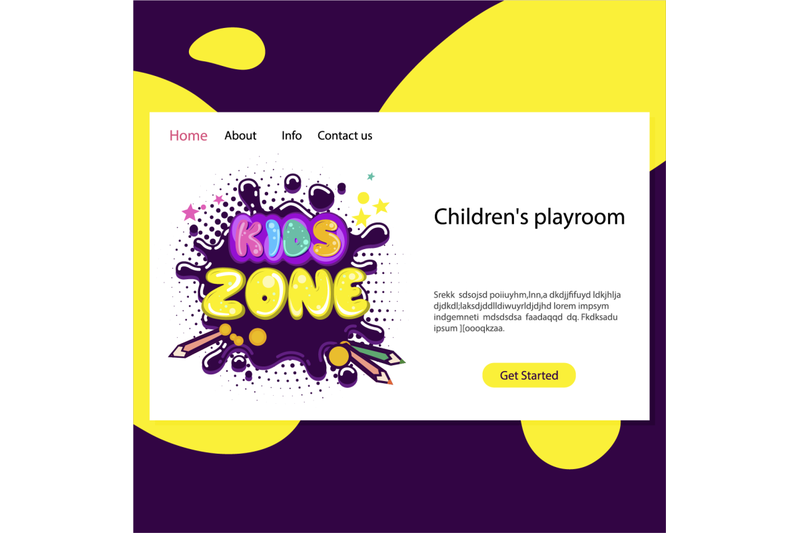 landing-page-playroom-website-homepage-kid-zone