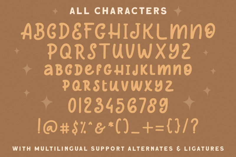 asterluck-quirky-display-font
