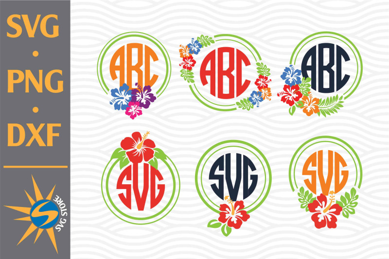 hibiscus-monogram-svg-png-dxf-digital-files-include