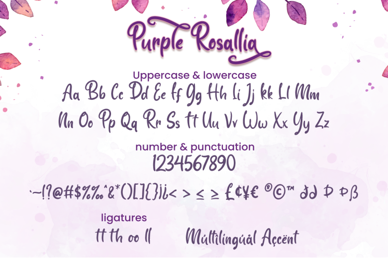 purple-rosallia-wedding-font