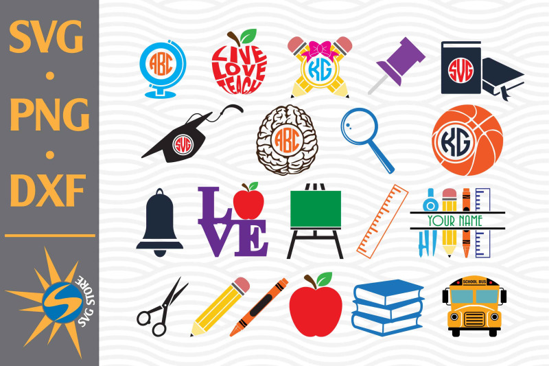 school-svg-png-dxf-digital-files-include