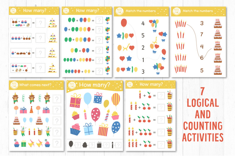 Birthday games and activities for kids by lexi claus thehungryjpeg