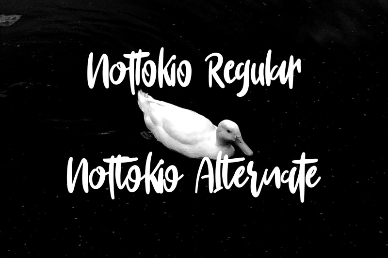 nottokio-quoteable-logo-font