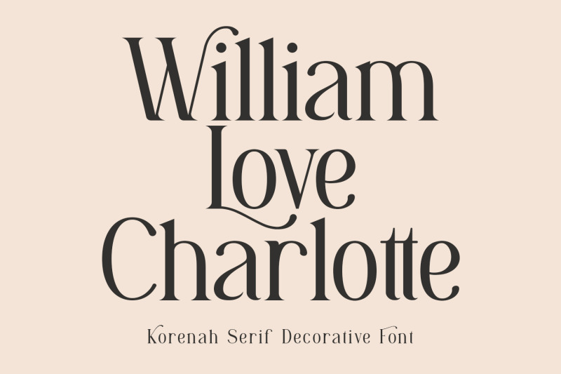 korenah-serif-decorative-display-font