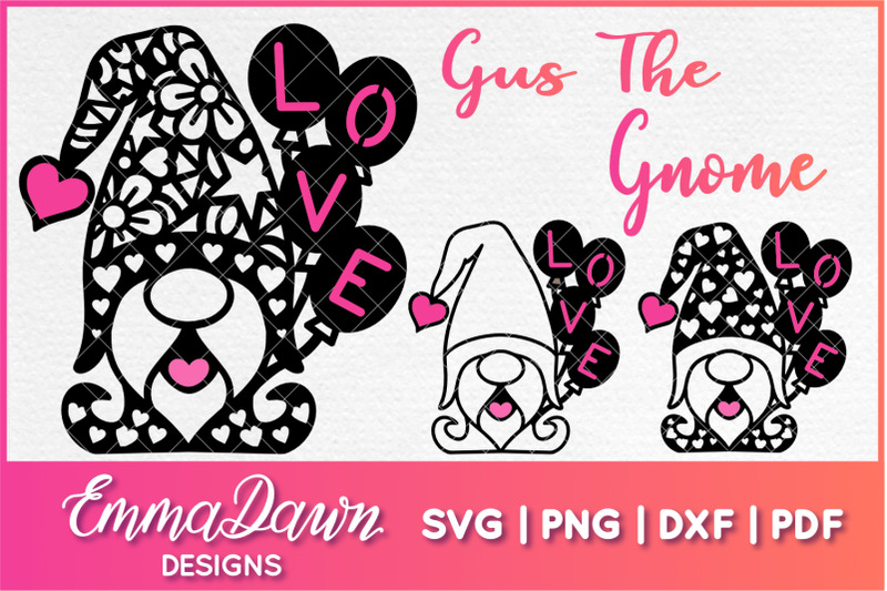 Download GUS THE GNOME SVG MANDALA ZENTANGLE 3 DESIGNS By Emma Dawn ...