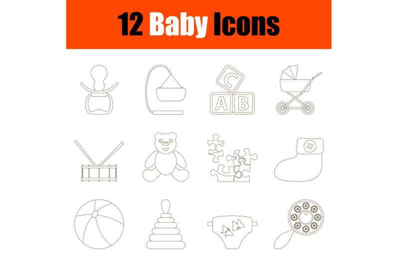 baby-icon-set