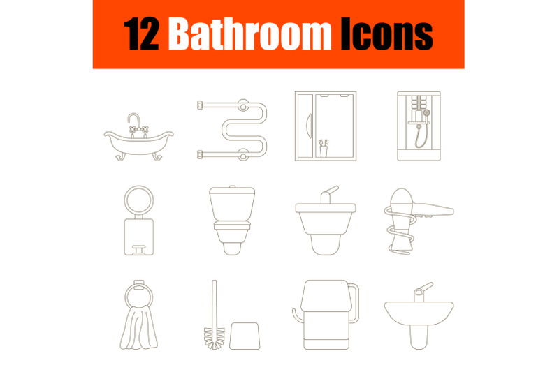 bathroom-icon-set