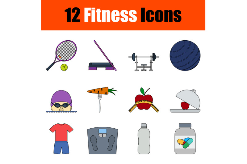 fitness-icon-set