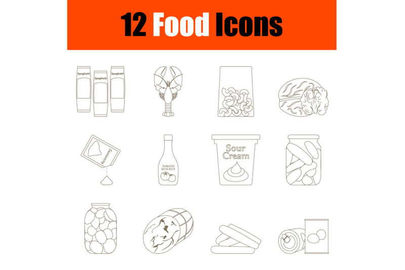 food-icon-set