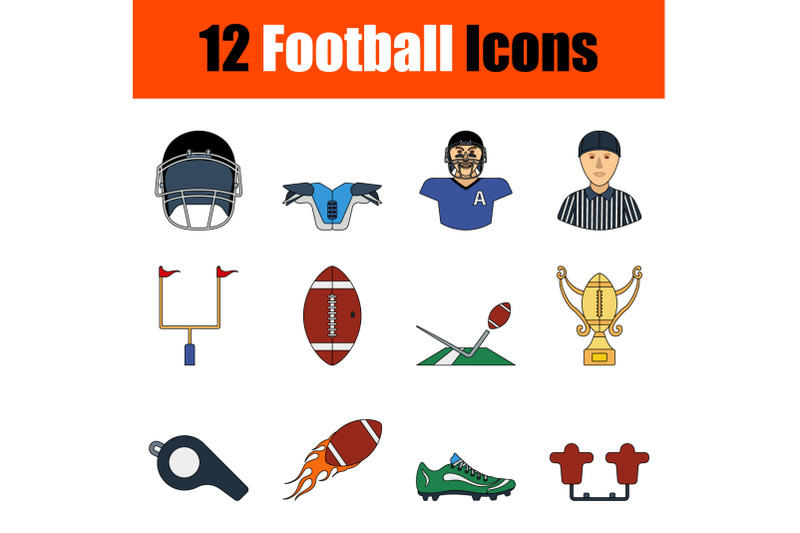 football-icon-set