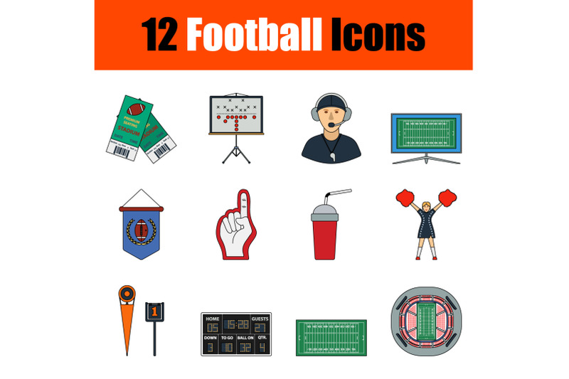 football-icon-set