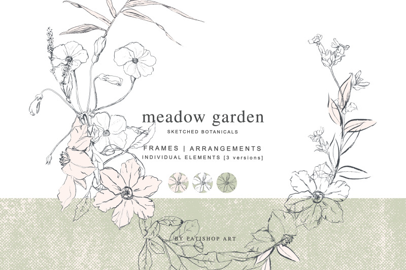 pencil-sketched-meadow-flowers-collection