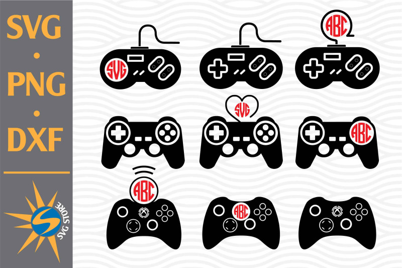 game-controller-monogram-svg-png-dxf-digital-files-include