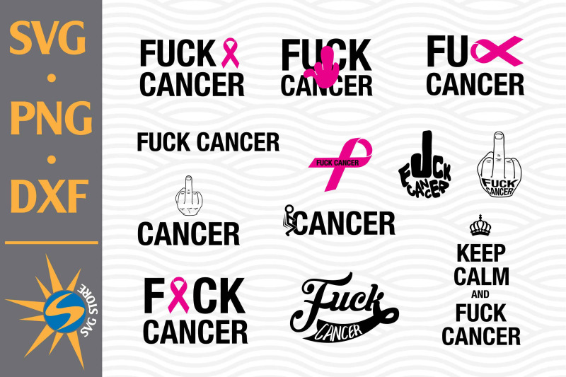 fuck-cancer-svg-png-dxf-digital-files-include