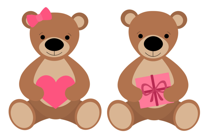 valentine-039-s-day-bears-heart-balloons-gifts-candy-hearts-svg