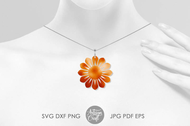 sunflower-earring-template-svg