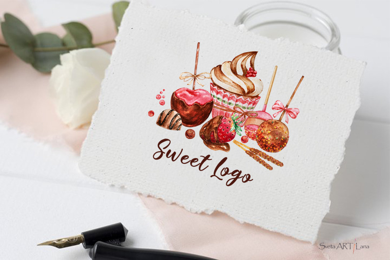 premade-logo-cupcake-strawberry-chocolate