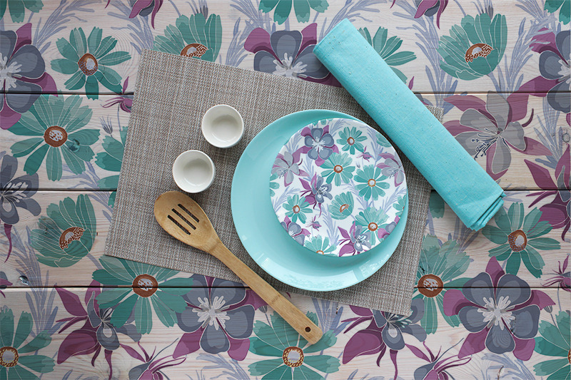 turquoise-and-purple-flowers-seamless-pattern