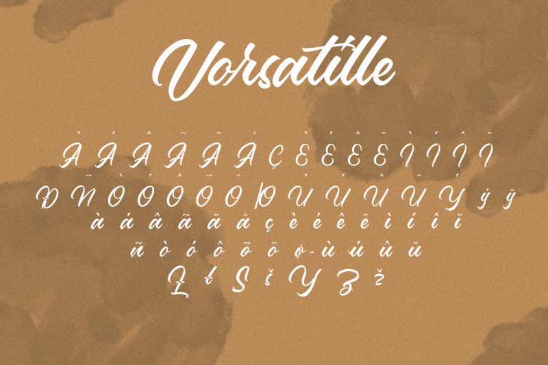 vorsatille-modern-script-font