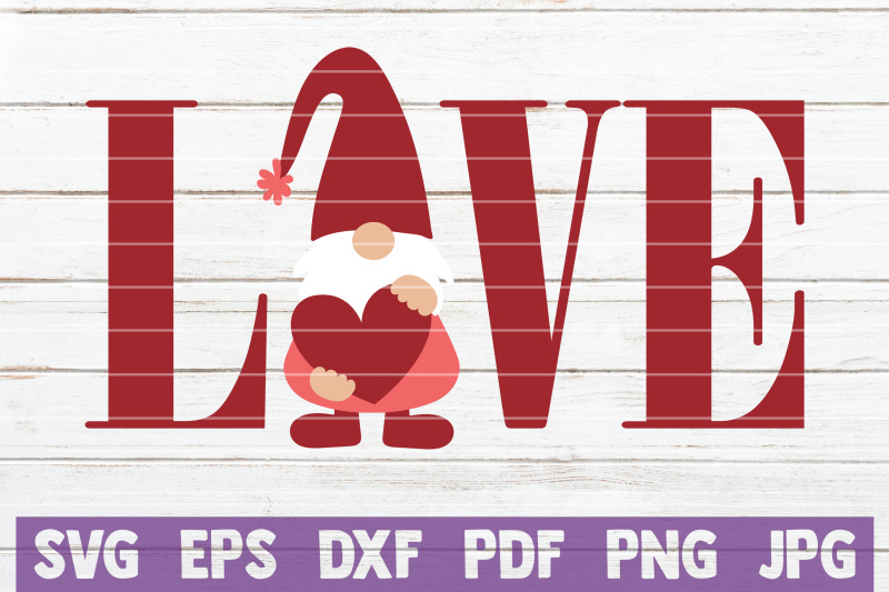 gnome-love-svg-cut-file