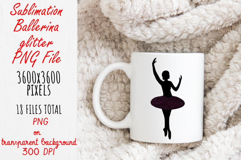 sublimation-ballerina-glitter-png-files
