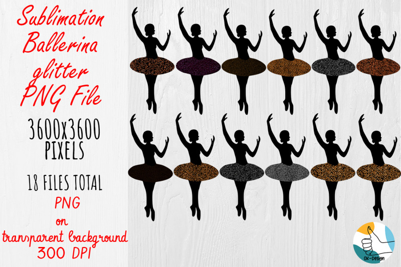 sublimation-ballerina-glitter-png-files