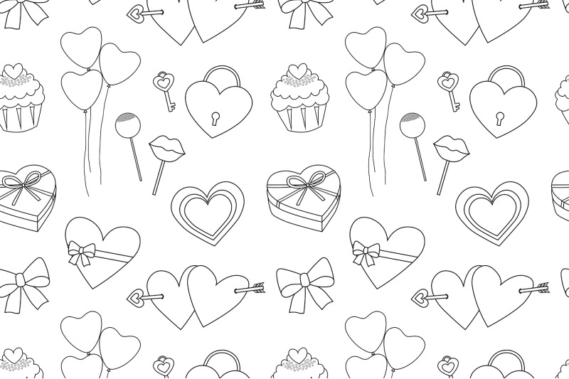 set-seamless-patterns-valentine-039-s-day-black-and-white-colors