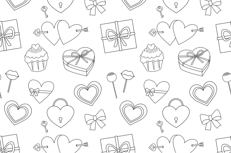 set-seamless-patterns-valentine-039-s-day-black-and-white-colors