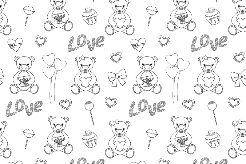 set-seamless-patterns-valentine-039-s-day-black-and-white-colors