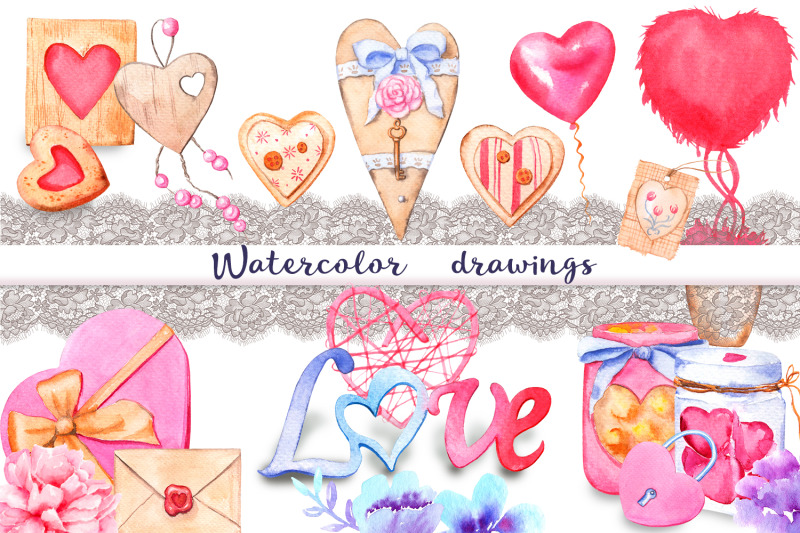 watercolor-valentine-039-s-day