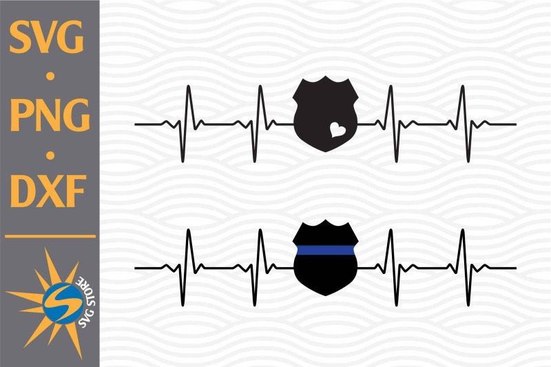 police-heartbeat-svg-png-dxf-digital-files-include